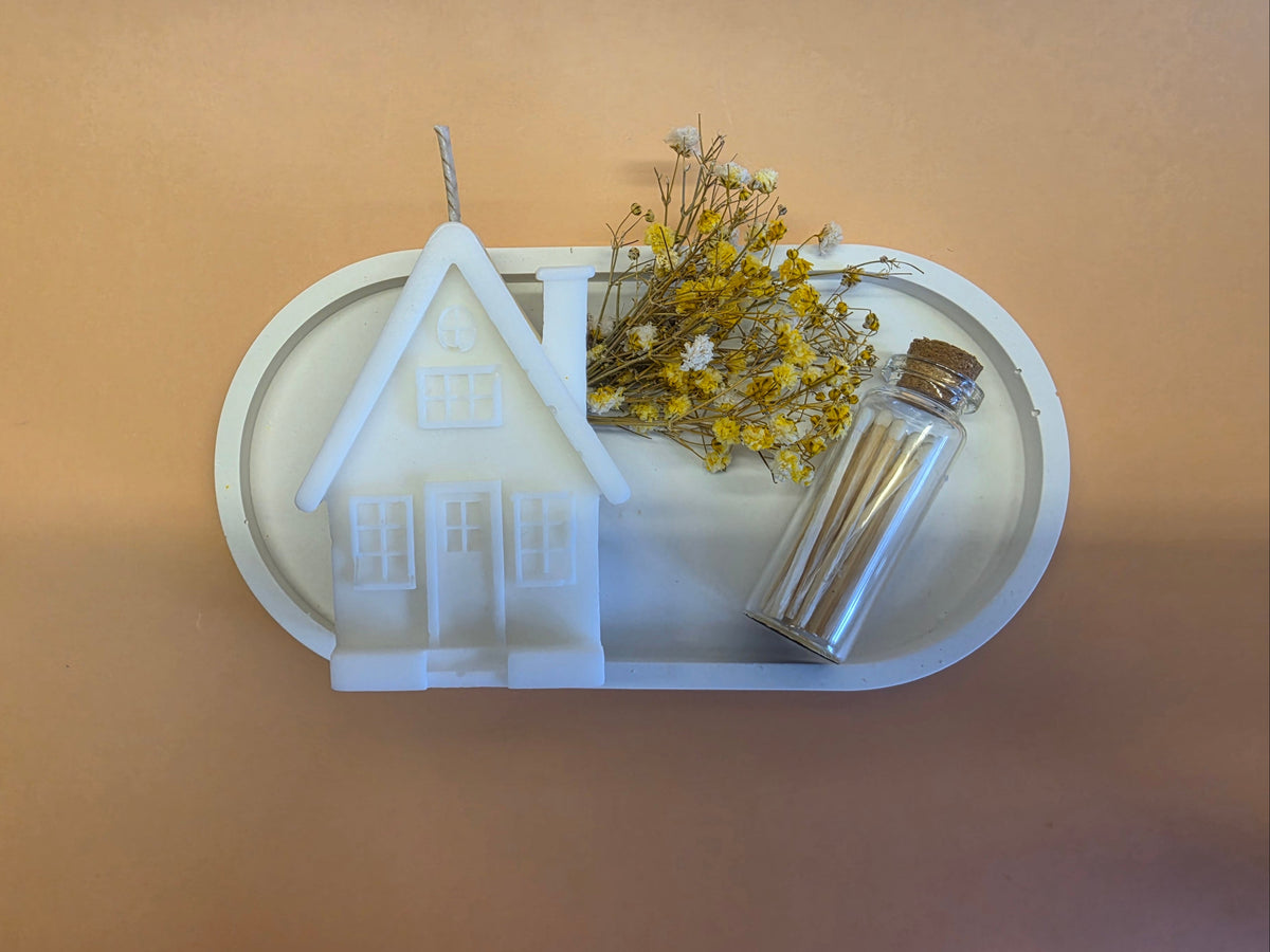 Home Sweet Home Cadeauset | Huisjeskaars