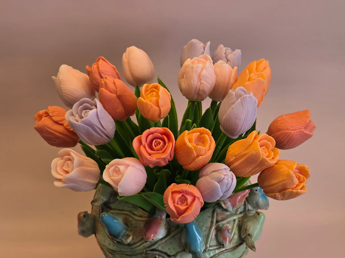 wax melt tulp