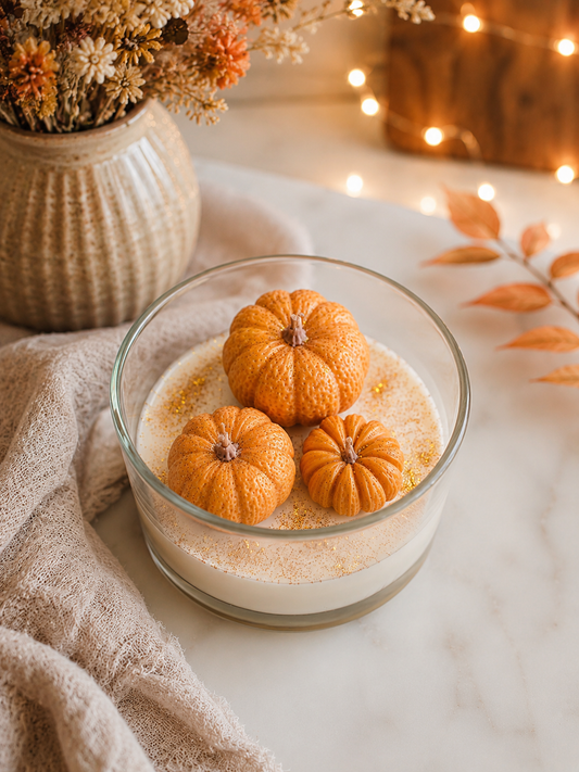 Pumpkin Bliss – Luxe Herfst Geurkaars