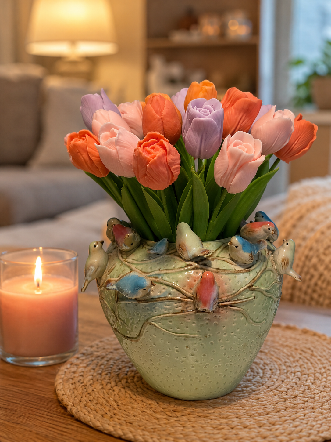wax melt tulp