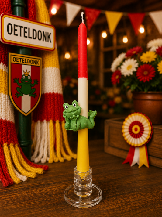 🐸 Oeteldonk Dinerkaars met Liggende Kikker